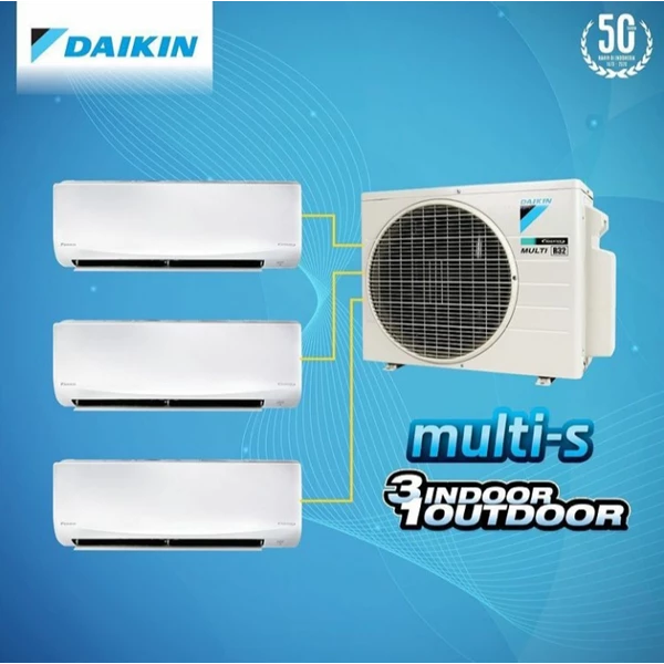 AC Daikin Multi-S 3 Connection 1PK + 3/4PK + 3/4PK (MKC50RVM4)